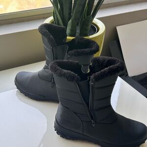 Weatherproof- Women's Black Winter Boots